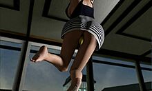 Tk17 - Anal Toys Cum Soles Feet - Edwina Masturbate