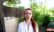 Kira, 32-Year-Old Naughty French Nurse, Gets Wild in Lingerie