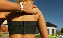 Tamed teen gets a rough cock ride! 🍆