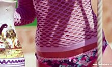 Rebekah and Tereza explore their lesbian sides with toys