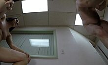 Emotional casting with Veronica Valentine, messy and intense