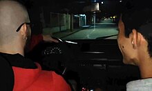 I gave a skinny guy a ride and he deepthroated my big cock