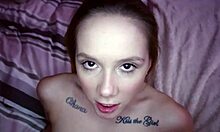 Hollie Mack is super horny for her stepbro 😈 come into her room for blowjob