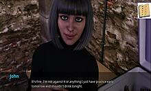 Wvm 72 coach checks on Natalie in steamy 3D erotic game