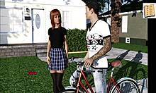 3d hentai anime intertwines erotic amateurs in college with big ass and tits