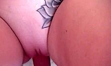 Blonde Babe Gets Fucked in Bathroom