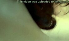 Two naughty latinas explore sensual lesbian pleasures in a dirty hotel room