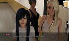 Wvm 72 coach checks on Natalie in steamy 3D erotic game