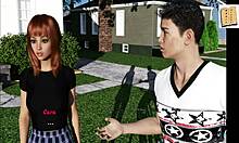 3d hentai anime intertwines erotic amateurs in college with big ass and tits