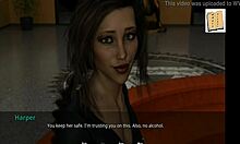 Wvm 72 coach checks on Natalie in steamy 3D erotic game