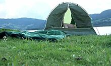 Colombian Lesbian SEX at Camp Turns Into Wild SCREAMING Action