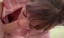 Lala Love sucking that cock! Petite teen fun