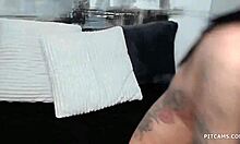 hot brunette fingers her pussy live on webcam