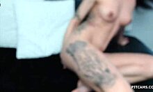 hot brunette fingers her pussy live on webcam