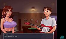 summertime saga 53 • the neighbours tits are amazing