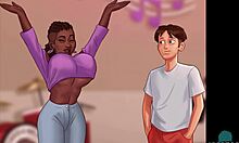 summertime saga 53 • the neighbours tits are amazing