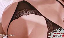 My lover fucks me doggystyle with butt plug in ass, filmed for cuckold husband's pleasure