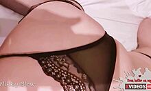 My lover fucks me doggystyle with butt plug in ass, filmed for cuckold husband's pleasure