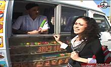 18yo latina teen with natural tits picked up for car sex 🚗