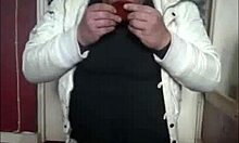 bisexual crossdresser ain't shy about ass to mouth action