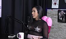 Karen Bessa's Sheer Red Gangbang With Thirteen Men