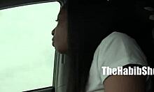 Petite Redboned Freak Gets Nailed Hard by Monster Cock at Traphouse