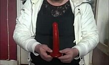 bisexual crossdresser ain't shy about ass to mouth action