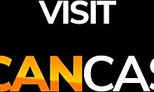 Skinny African Deepthroats Huge Cock in Casting