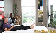 amateur babe enjoys private moment