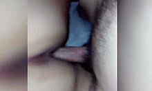 fucking burnett with creampie moaning loudly