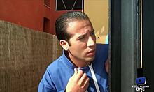 Wow! Angelina Sodomized by Her Man and a Sneaky Voyeur Stranger! What’s Next?