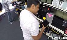 Tight Pussy Fucking And Blowjob In The Shop, Caught On Camera For All To See This Day