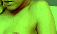 The hottie explores her wet pussy with fingers and dildo in solo pleasure.