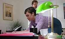 My petite secretary Jade Valentine with Robby Echo