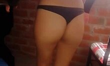 Girlfriend gets bold anal depilation for porn casting