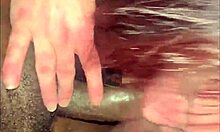 missr8 enjoys sucking on her favorite big black candy