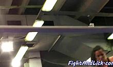 this lp officer punishes teen burglar with big cock blowjob at work