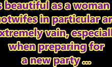 Hairy Latina blonde exposes big ass naked outdoors