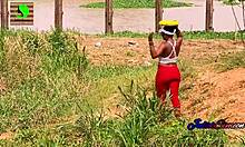 Juliet Simeo The Orange Seller Rides Big Dick Customer In Juicy Doggy Style