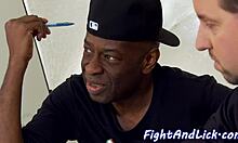 Stockinged Babe Wrestling And Pussylicking With Lezzie Friend 😈