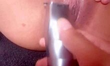 Girlfriend gets bold anal depilation for porn casting