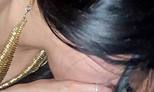 I hide with my girlfriend's pretty latina friend to avoid getting caught