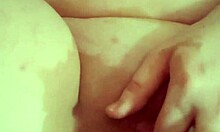 hot wife squirts solo at home