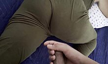 morena latina bends over her big ass in doggystyle for cock