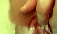 hot wife squirts solo at home