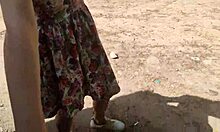 Public Blowjob from Stunning Babe in Tight Dress 😍