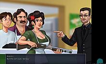 Summertime saga 36 • hot brunette teen 18+ blows big cock 😏