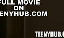 ameena green's eyes locked on rion king's big cock