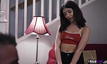 jane wilde seduces charles dera and sucks his big cock on her knees