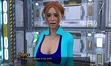 Stranded In Space 33 - First Kiss With Red Head Haylee